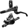 Тормоз дисковый SHIMANO XTR, M9100, BLправый)/BR(задний), полимерные колодки, 1700мм