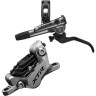 Тормоз дисковый SHIMANO XTR, M9120, BL(левый)/BR(передний), металлические колодки с колером, 1000мм