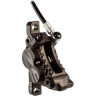 Тормоз дисковый SHIMANO ZEE, M640, BL(правый)/BR(задний), пластиковые колодки 1700мм