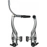 Тормоз v-br SHIMANO ALIVIO, T4010, серебро, передние колодки S70C