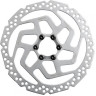 Тормозной диск SHIMANO RT26, 160мм, 6-БОЛТОВ, ТОЛЬКО ДЛЯ ПЛАСТ КОЛОД