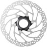 Тормозной диск SHIMANO RT30, 160мм, C.Lock, только для полимерных колодок