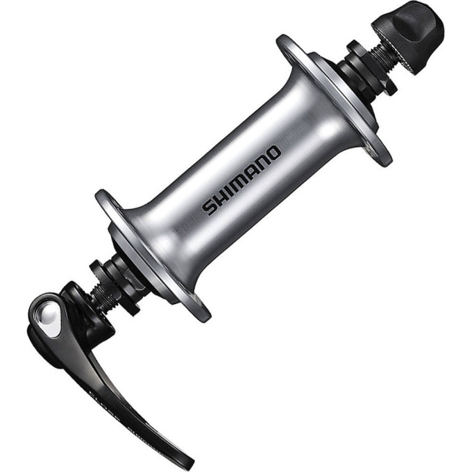 Втулка передняя SHIMANO SORA RS300, 32 отверстия, QR 133 мм, серебристый