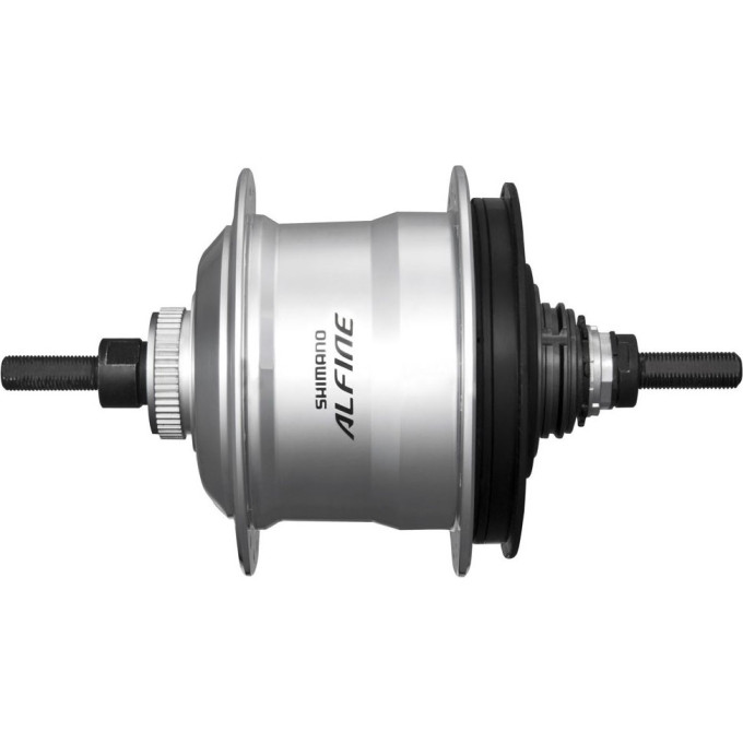 Втулка планетарная SHIMANO ALFINE DI2, S705, 32 ОТВ, 11СК, C.LOCK, 135X187мм, ЦВ. СЕРЕБРИСТЫЙ