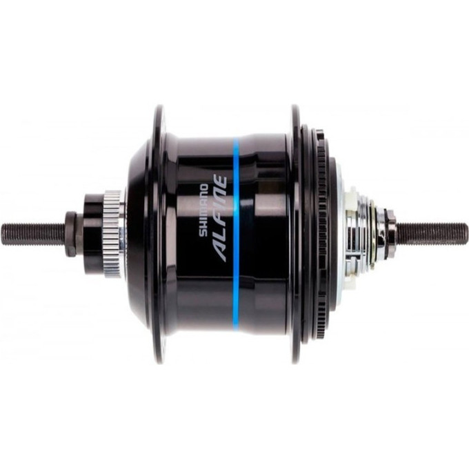 Втулка планетарная SHIMANO ALFINE DI2, S705, 36 ОТВ, 11СК, C.LOCK, 135X187мм, ЦВ. ЧЕРНЫЙ
