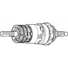 Запасная часть SHIMANO к планетарной втулке, к SG-3C41, Internal assembly, ось 168мм