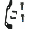 Адаптер дискового тормоза SHIMANO F180P/S, болт (2 штуки), стопорные кольца (2 штуки) ISMMAF180PSA