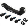 Адаптер дискового тормоза SHIMANO R160P/S, болт 2 штуки, стопорное кольцо 2 штуки ISMMAR160PSA
