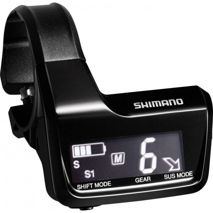 Информационный дисплей SHIMANO Di2, MT800, порт E-tube X3, порт для зарядки X1, под руль 31.8мм и 35.0мм