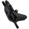 Калипер гидравлический SHIMANO M6100, post mount, полимерные колодки G03S без кулера, без адаптера