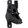 Калипер гидравлический SHIMANO M6100, post mount, полимерные колодки G03S без кулера, без адаптера