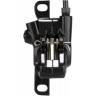 Калипер гидравлический SHIMANO MT400, POST MOUNT, пластиковые колодки, без адаптера, EBRMT400MPRXL