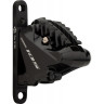 Калипер SHIMANO 105 R7070, передний, гидравлика, FLAT MOUNT, полимерные колодки L03A, черный, IBRR7070F4RFL