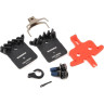 Калипер SHIMANO 105 RS505, передний, гидравлика, FLAT MOUNT, под 140/160 мм, полимерные колодки L03A, IBRRS505F1RF