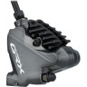 Калипер SHIMANO RX810, GRX, передний, FLAT MOUNT, с адаптацией под 140/160 мм, полимерные колодки L03A с кулером IBRRX810F6RF