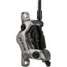Калипер SHIMANO XTR M9120, гидравлика, POST MOUNT, металлическая колодка, N04C с кулером, без адаптера, IBRM9120MPMF