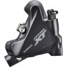 Калипер задний SHIMANO DEORE XT M8110, flat mount, гидравлический, болты 25 мм, полимерные колодки