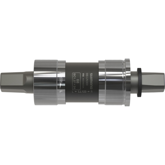 Каретка SHIMANO UN300, 73/122.5(123LL), без болтов, индивидуальная упаковка