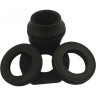 Конус в сборе SHIMANO к HB-RM65, левый, с гайк. и шайбой