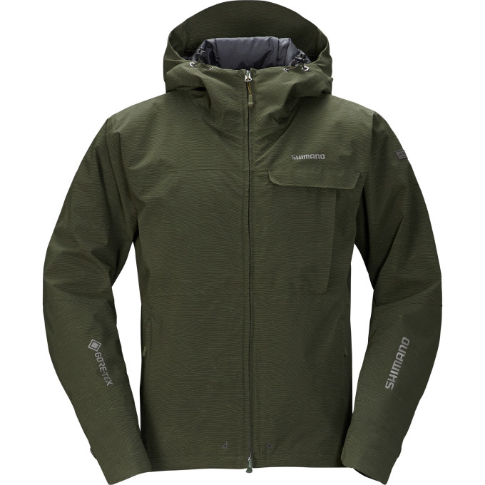 Куртка утеплённая SHIMANO RB-01JS GORE-TEX зелёный хаки XL