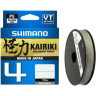 Леска плетёная SHIMANO KAIRIKI 4 PE 150 м разноцветная 0.16 мм 8.1 кг