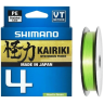 Леска плетёная SHIMANO KAIRIKI 4 PE 150 м разноцветная 0.19 мм 11.6 кг