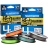 Леска плетёная SHIMANO KAIRIKI 4 PE 150 м разноцветная 0.19 мм 11.6 кг