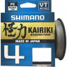 Леска плетёная SHIMANO KAIRIKI 4 PE 150 м разноцветная 0.20 мм 13.8 кг
