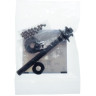 Ось в сборе SHIMANO для WH-R501, передняя 108мм(4-1/4'')