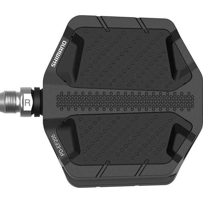 Педали SHIMANO EF205, топталки, черный