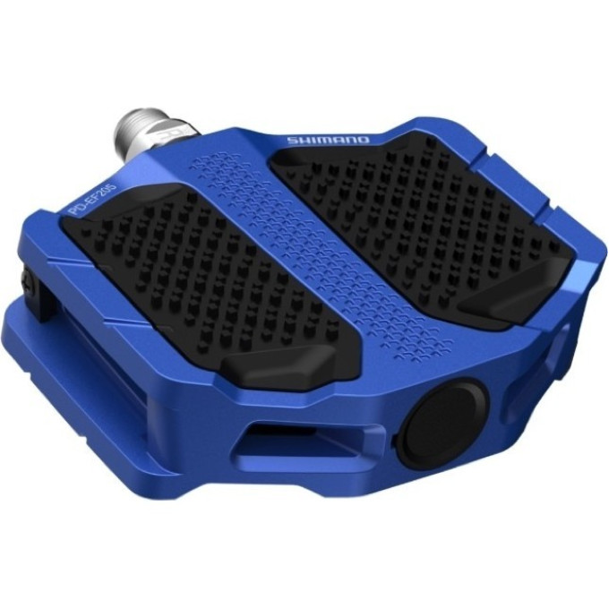 Педали SHIMANO EF205, топталки, синий