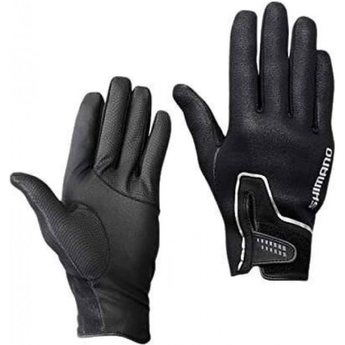 Перчатки SHIMANO GL-095Q чёрный, размер XL
