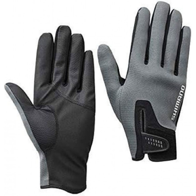 Перчатки SHIMANO GL-095Q серый, размер M