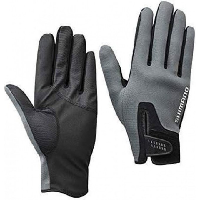 Перчатки SHIMANO GL-095Q серый, размер XL