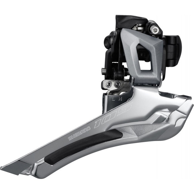Переключатель передний SHIMANO 105, R7000, на хомут 31.8(с адаптором 28,6), черный, CL:43,5