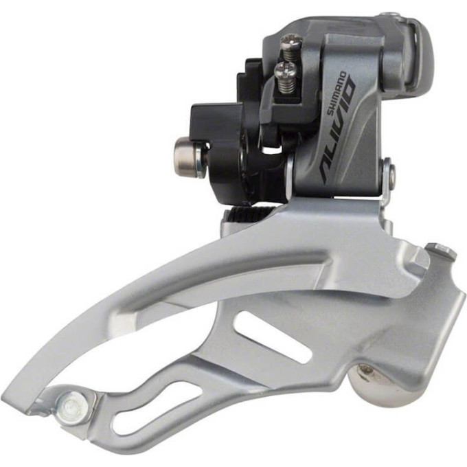 Переключатель передний SHIMANO ALIVIO, M4000, универсальная тяга, верхний хомут, для 9 скоростей угол :66-69, для 40T