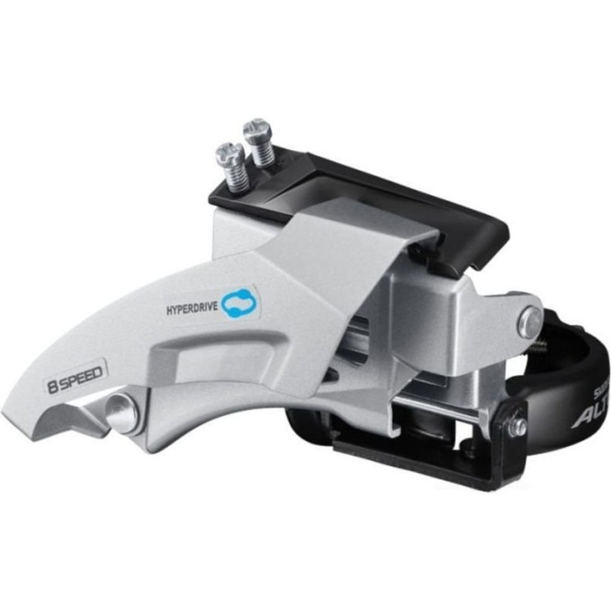 Переключатель передний SHIMANO ALTUS, M315, универсальная тяга, 2x7/8 скоростей уг.:64-69, для 36T, CL:48,8/51,8мм