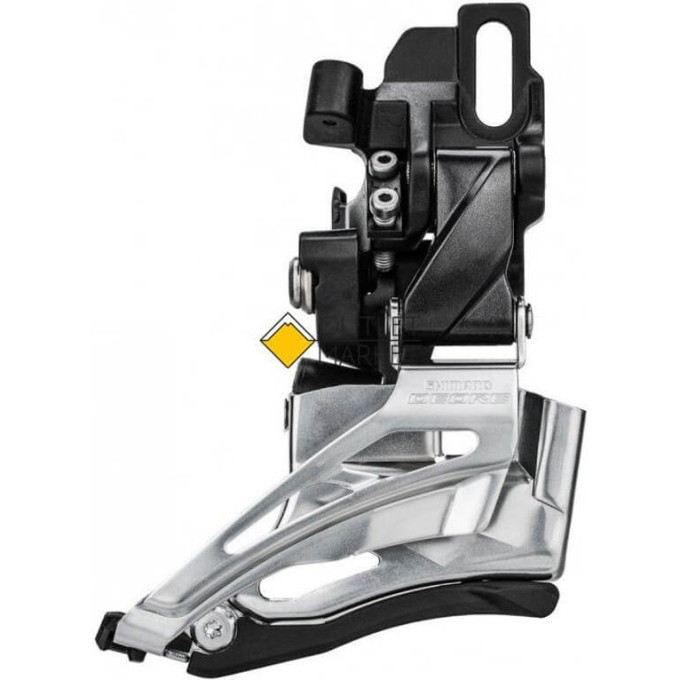 Переключатель передний SHIMANO DEORE, M6025-D, DIRECT MOUNT, верхний хомут для 2X10
