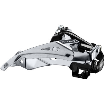 Переключатель передний SHIMANO TOURNEY, TY710-2, для 2X7/8 скорость, универсальная тяга, универсальный хомут, угол: 63-68, для 46T