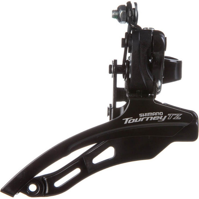 Переключатель передний SHIMANO TZ500, верхняя тяга, 28.6, 42T, без упаковки