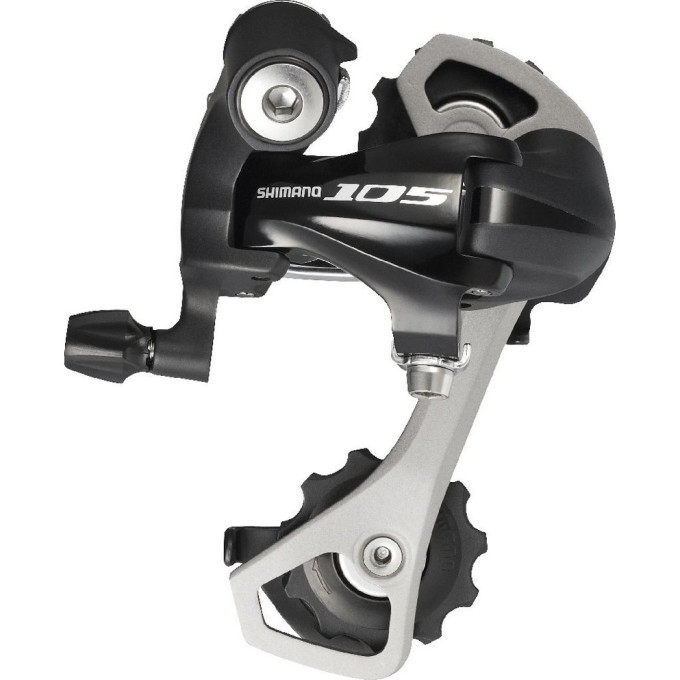 Переключатель задний SHIMANO 105, 5701, SS, 10 скоростей, черный