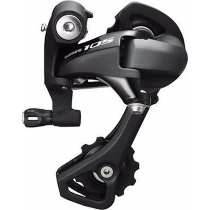 Переключатель задний SHIMANO 105, 5800, GS, 11скоростей, черный
