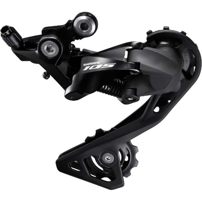 Переключатель задний SHIMANO 105, R7000, GS, 11 скоростей, серебристый
