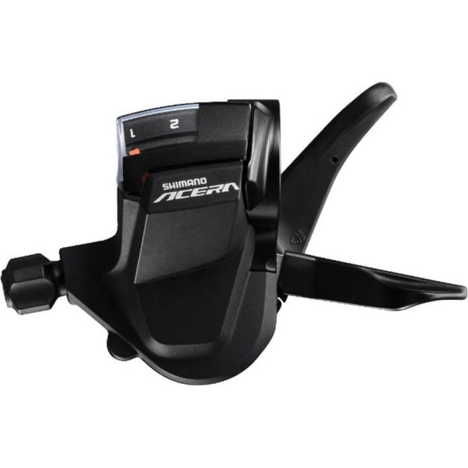Шифтер SHIMANO ACERA, M3010, левый, 2 скорости, трос 1800 мм
