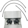 Шифтер SHIMANO ACERA, M3100, левый/правый, 3x9 скоростей, тросы.+оплетка