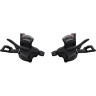Шифтер SHIMANO DEORE, M6000-L, левый, 2/3 скоростей, на хомут, без индикатора, трос 1800мм