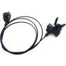 Шифтер SHIMANO NEXUS, C2010-3, правый 3 скорости, трос 2200мм, с SM-BC06 черный