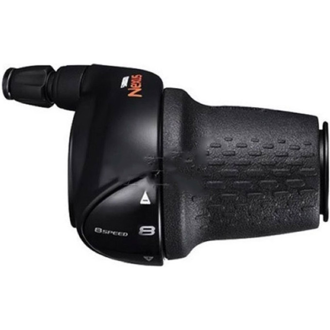 Шифтер SHIMANO NEXUS, C6000-8, правый, 8 скоростей, трос 2330мм + оплетка, черный