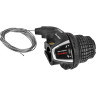 Шифтер SHIMANO TOURNEY, RS35, правый, 6 скоростей, трос 2050мм, без упаковки
