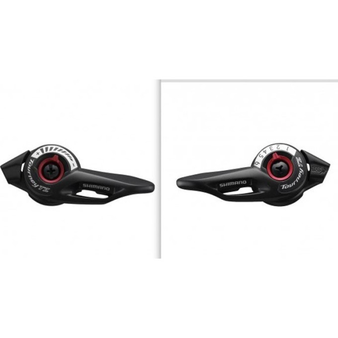 Шифтер SHIMANO TOURNEY, TZ500, левый/правый 3x6 скоростей 2050x1800мм, frict, индевидуальная упаковка